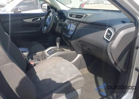 2016 Nissan Rogue Sv z USA, uszkodzony, nr VIN KNMAT2MT5GP605015